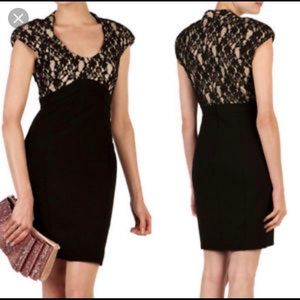 💕NWT TED BAKER BLACK LACE DETAIL BODYCON DRESS 💕